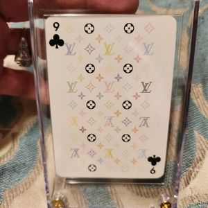 LOUIS VUITTON Playing Card Trump Monogram Multicolor Takashi Murakami Card